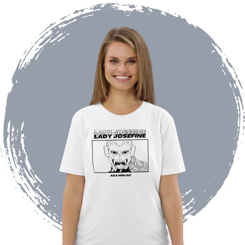 Lady Josefine Manga T-Shirt - White