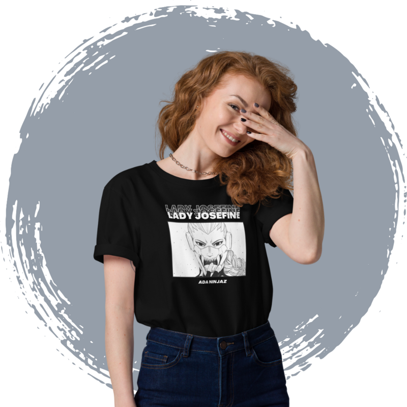 Lady Josefine Manga T-Shirt - Black