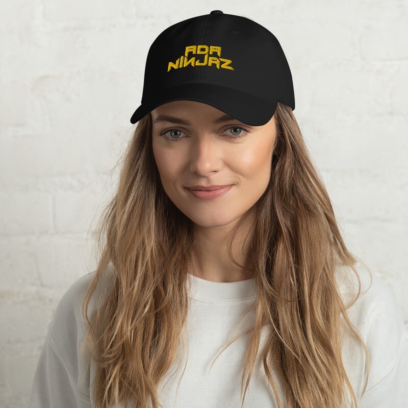 Embroidered Logo Dad Hat